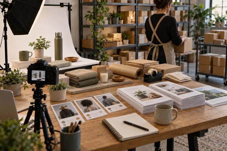 Soro content editor and content score representing a structured ecommerce page brief